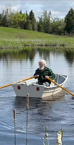 Ladybug Wheelbarrow Boat - PLYWOOD version available from Off Center Harbor