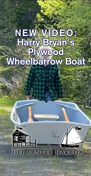 Ladybug Wheelbarrow Boat - PLYWOOD version available from Off Center Harbor